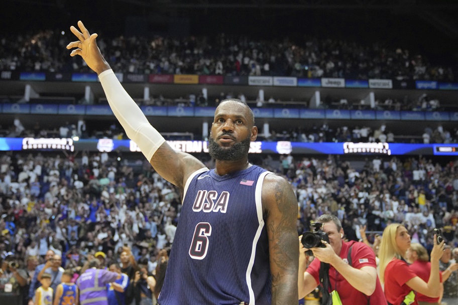 LeBron James to Bear US Flag at Olympics 2024 Opening Ceremony