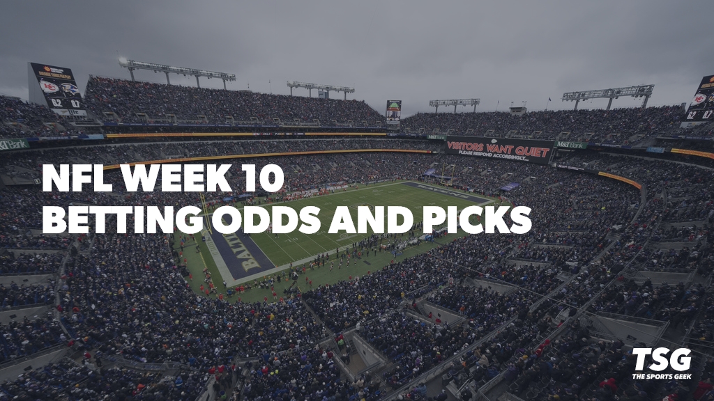 NFL 2024 Week 10 Betting Odds and Lines