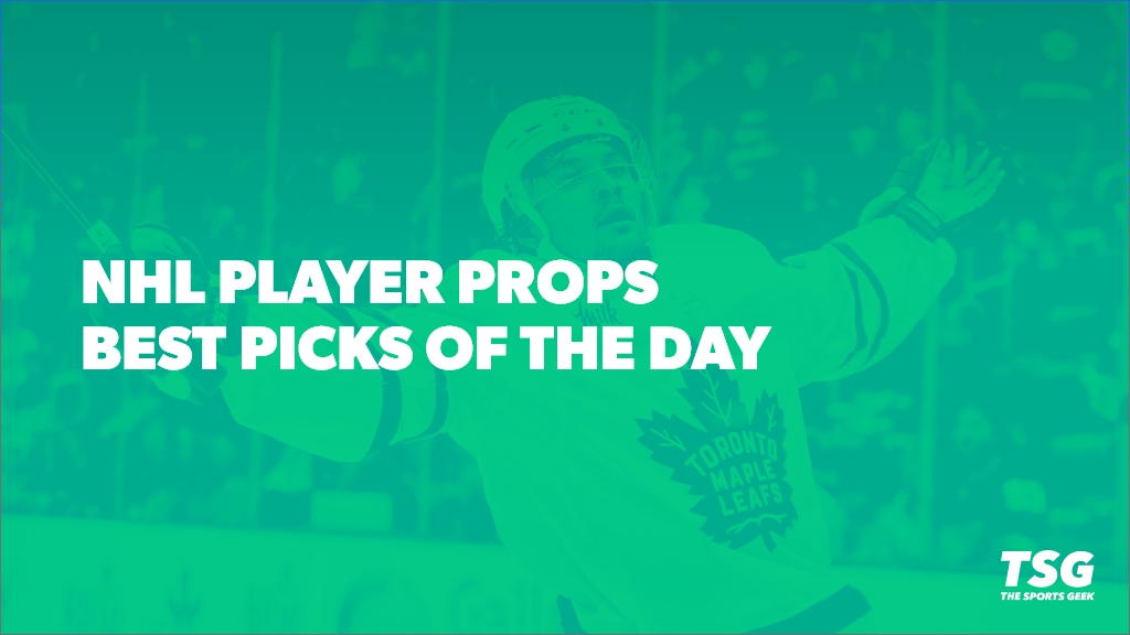 Best NHL Player Prop Bets Today: Free Prop Bet Predictions